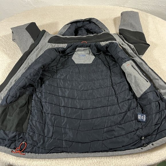 Hemisphere Jacket Mens Medium Outdoor Apparel performance Gray Sport Gray - Picture 11 of 14